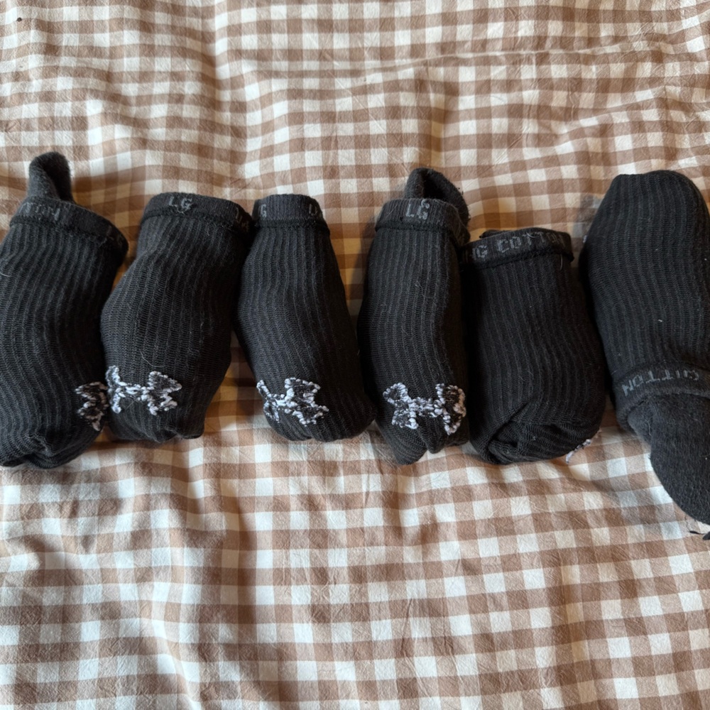 Black Under Armour Volleyball Socks